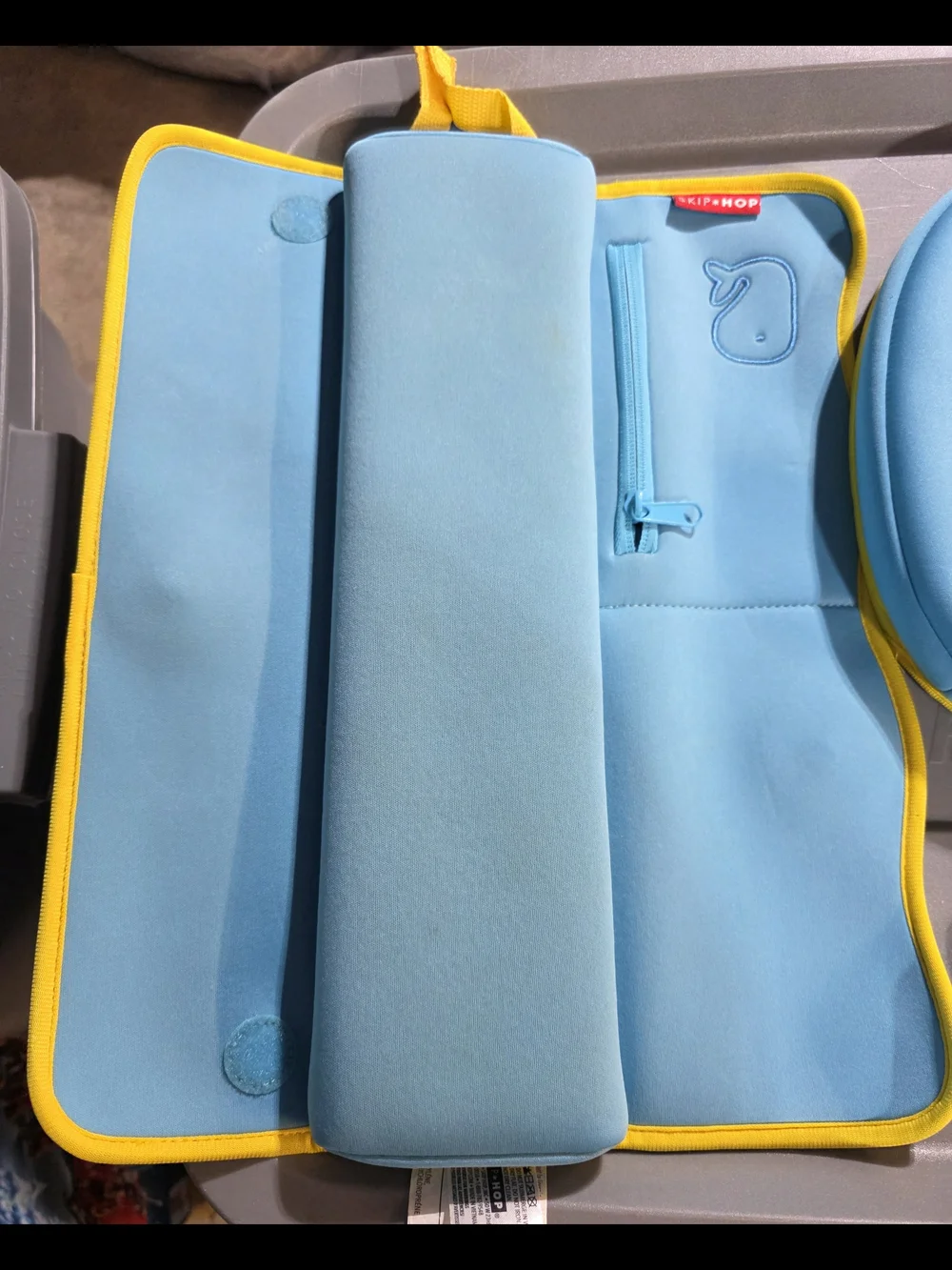 Skip Hop Blue Whale Elbowmat, Knee Mat, Tub Stopper And Faucet Protector